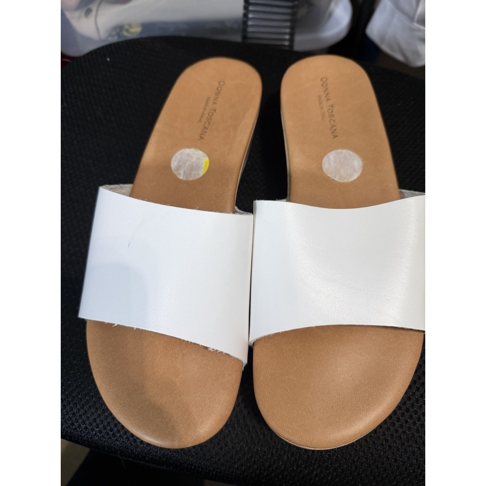 Donna Toscana Women's Sandals‎ White Size 9